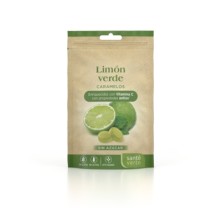 Santé Verte Caramelos Limón Verde 60g