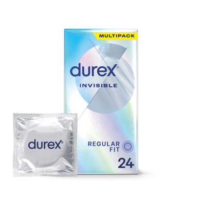 Durex Invisible Extra Sensitivo 12 unidades
