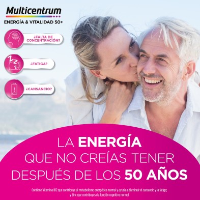 Multicentrum Energía y Vitalidad 50+ 30 unidades beneficios