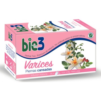 Bio3 Varices Piernas Cansadas 25 bolsitas