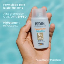 Isdin Pediatrics Fusion Water 50+ 50 ml caracteristicas