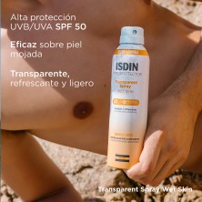 Isdin Transparent Spray Wet Skin SPF 50 250 ml