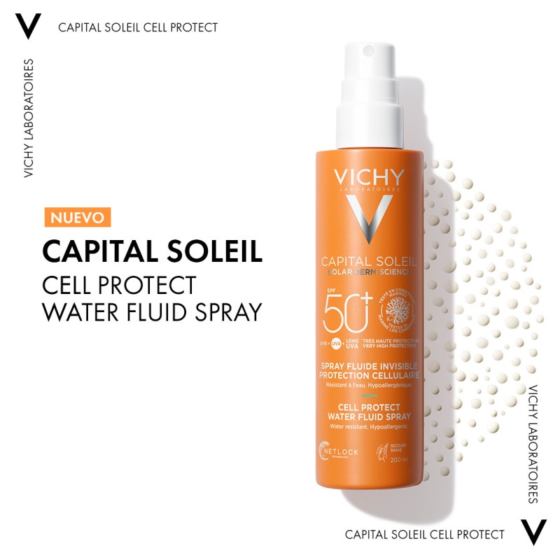 Vichy Capital Soleil Spray Fluido Invisible SPF 50+ 200 ml