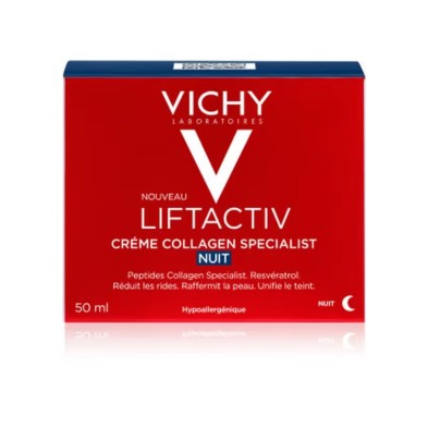 Vichy Liftactiv Collagen Crema Noche 50 ml