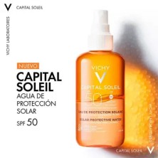 Vichy Capital Soleil Agua Luminosidad SPF 50+ 200 ml