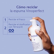 Caudalie Vinoperfect Espuma Limpiadora reciclaje