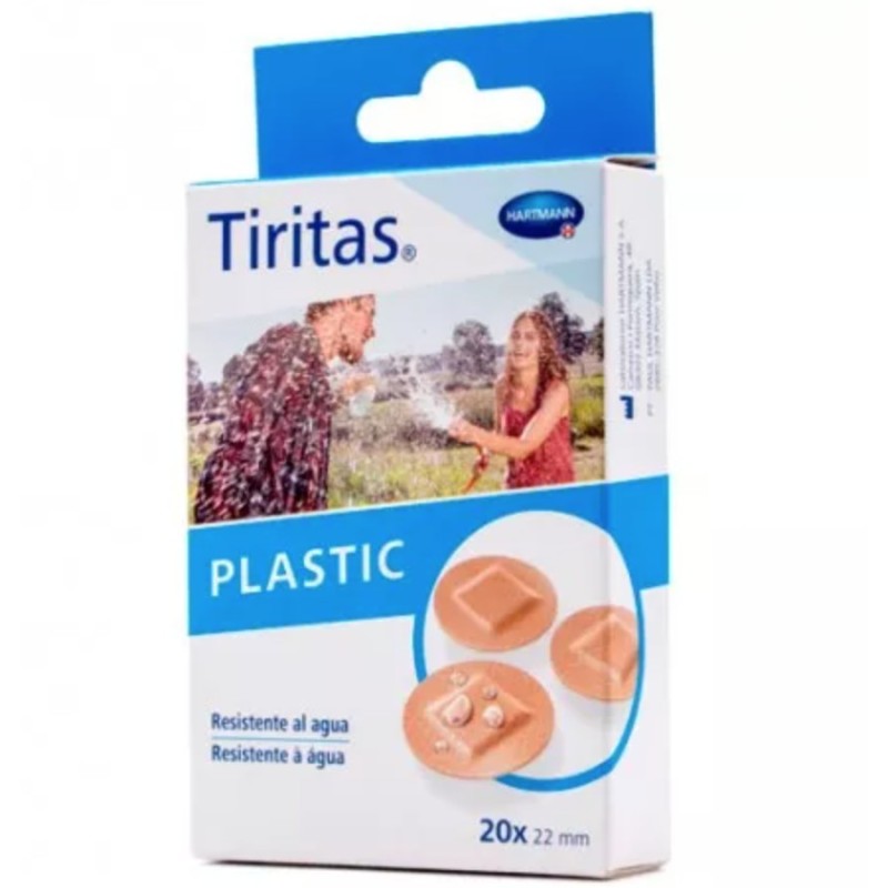 Tiritas Plastic redondas 20 unidades