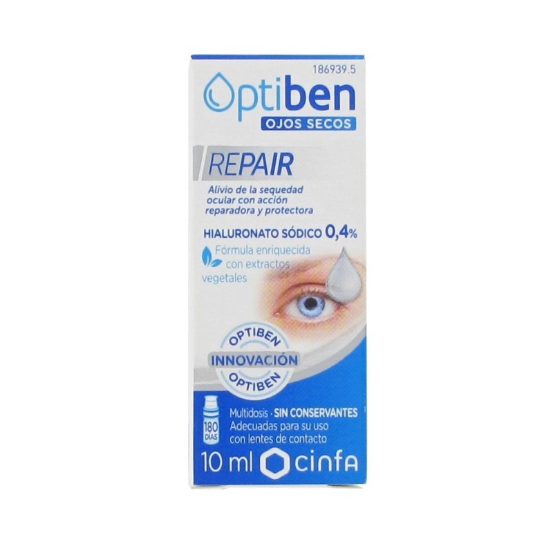 Optiben ojos secos repair 10 ml