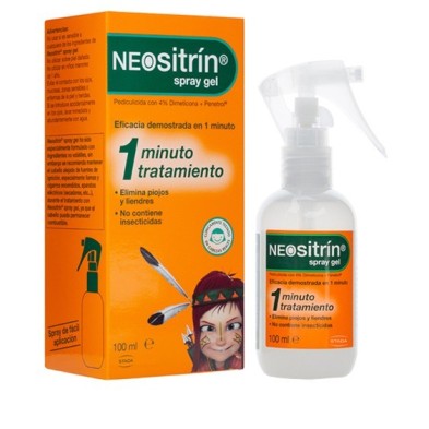 Neositrín spray gel antipiojos 1 envase 100 ml