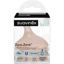 Suavinex Tetina Zero Zero Flujo Adaptable (A) 2 uds tetinas