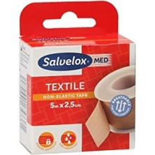 Esparadrapo Salvelox Med Textile Non-Plastic tape 5x2.5