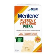 Meritene Fibra batido 14 sobres 35 g sabor vainilla