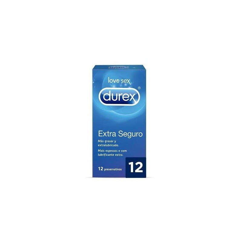 Durex Easy On Extra Seguro preservativos 12 unidades
