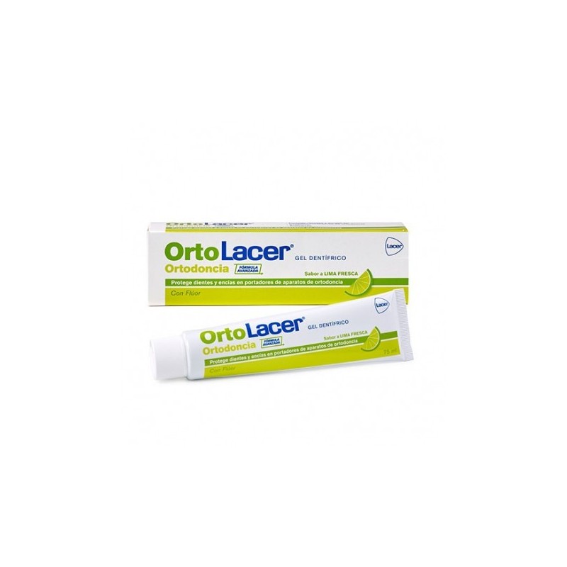 Orto Lacer Gel dentrífico Lima Ortodoncia 75 ml