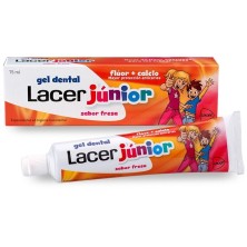 Gel dental fresa Lacer junior 75 ml