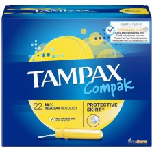 Tampax Compak Regular 22 tampones