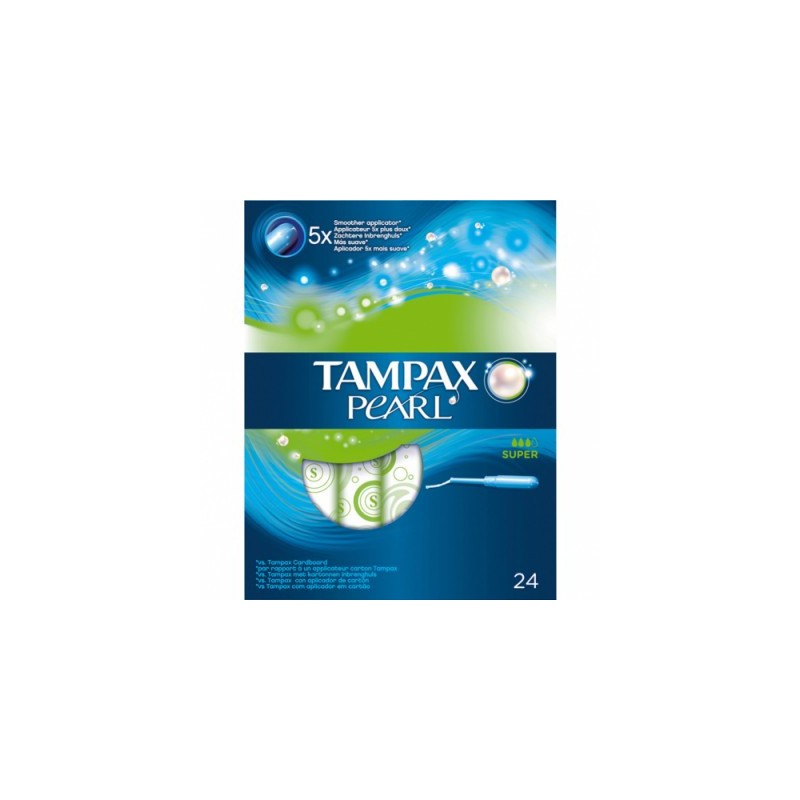Tampax Pearl Super 24 tampones