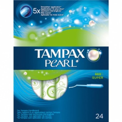 Tampax Pearl Super 24 tampones