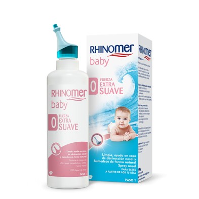 Limpieza Nasal Baby 0 Fuerza Extra Suave 115 ml de Rhinomer