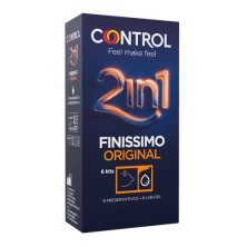 Control Finissimo 2in1 Preservativos 6 unidades