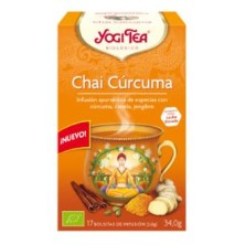Yogi Tea Chai Cúrcuma 17 infusiones
