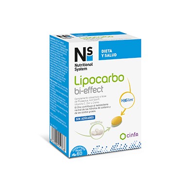 NS Lipocarbo bi-effect 60 comprimidos