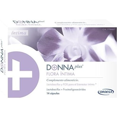 Donna plus flora íntima 14 cápsulas