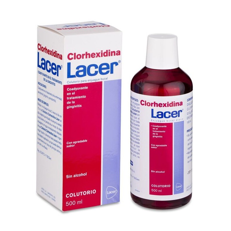 Colutorio Clorhexidina Lacer 0,12% 500 ml