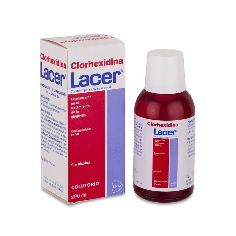 Colutorio Clorhexidina Lacer 0,12% 200 ml