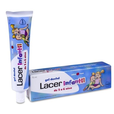 Gel dental fresa Lacer infantil 75 ml