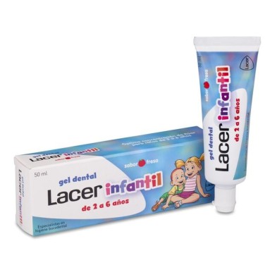 Gel dental fresa Lacer infantil 50 ml ¡Envío 24h!