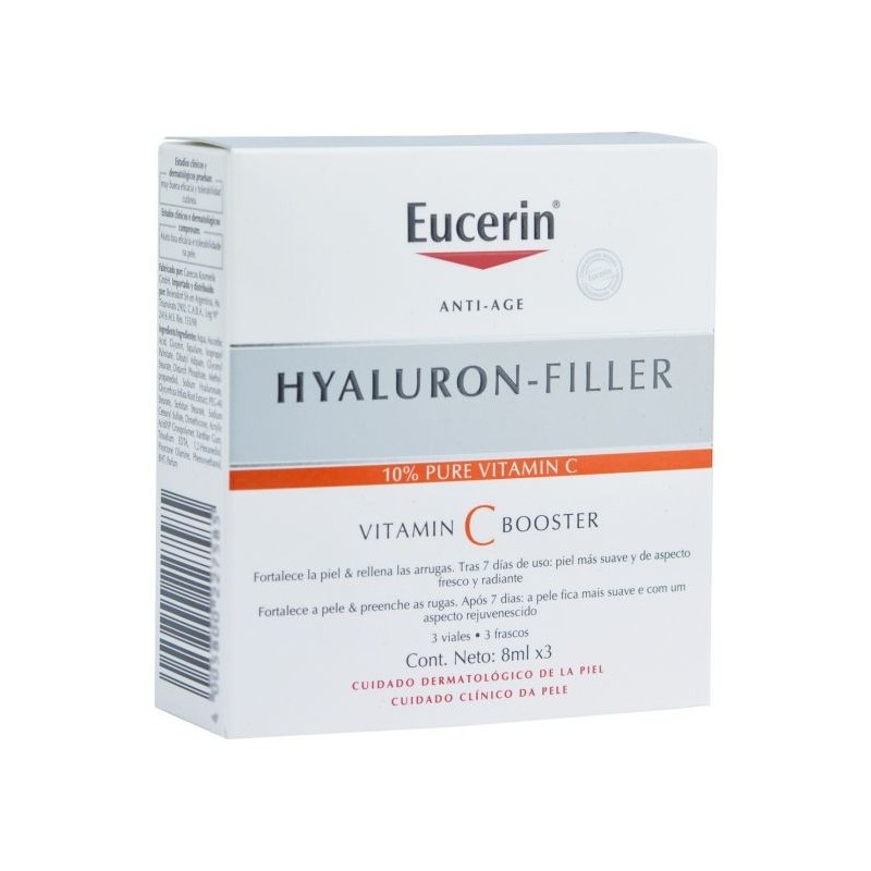 Eucerin Hyaluron Filler Vitamina C Booster Pack 3 x 8 ml