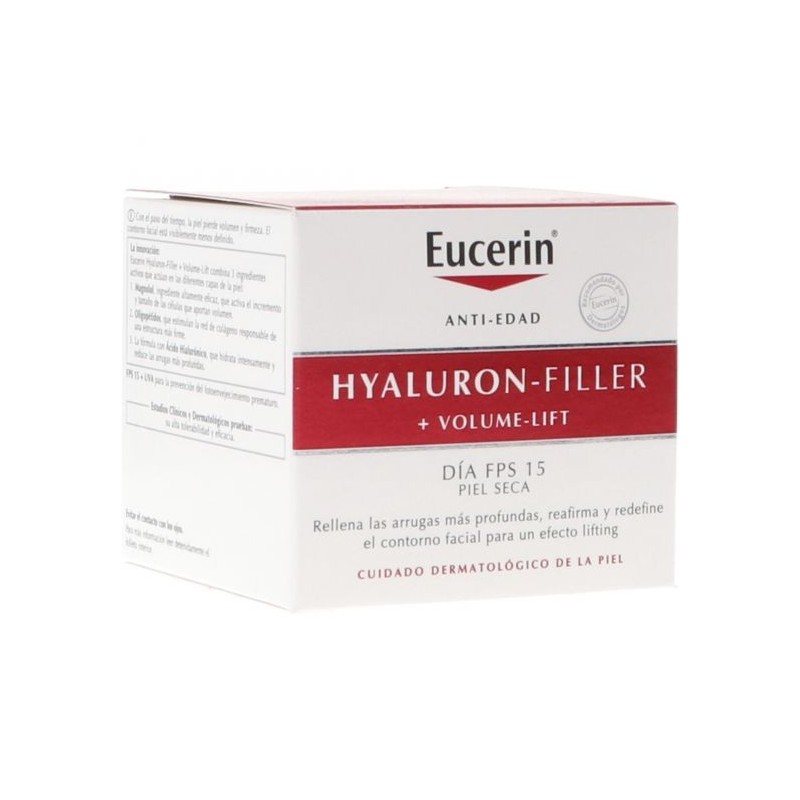 Eucerin Hyaluron Filler volume piel seca 50 ml