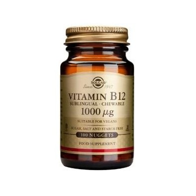 Vitamina B12 100 comprimidos masticables