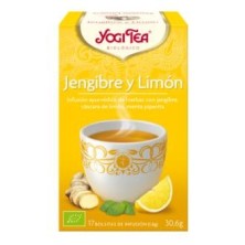 Yogi Tea jengibre y limón 17 infusiones