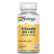 Solaray Vitamina D3 & K2