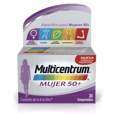 Multicentrum Mujer 50+ 30 comprimidos