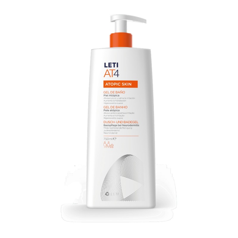 Leti AT4 Atopic Skin Gel de baño 750 ml