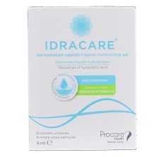 Idracare gel vaginal hidratante 8 cánulas