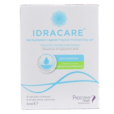 Idracare gel vaginal hidratante 16 cánulas