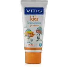 Gel Dentífrico Vitis Kids +2 años 50 ml