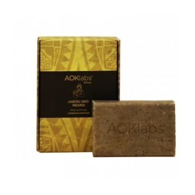 Oro Africano jabón oro negro pastilla 100gr AOK Labs