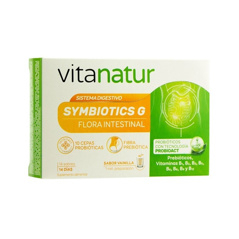 Vitanatur Symbiotics G Flora intestinal 14 sobres