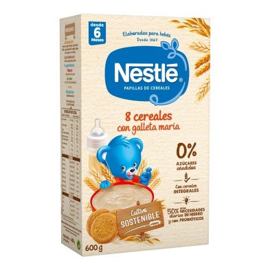Nestlè 8 cereales galleta 600 g