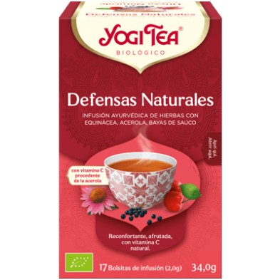 Yogi Tea Defensas Naturales 17 infusiones