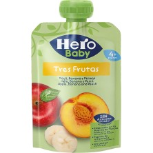 18 Pounchs de fruta Hero Baby (18 x100 g) desde sólo 16,03