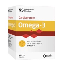Omega-3 NS Cardioprotect 60 cápsulas
