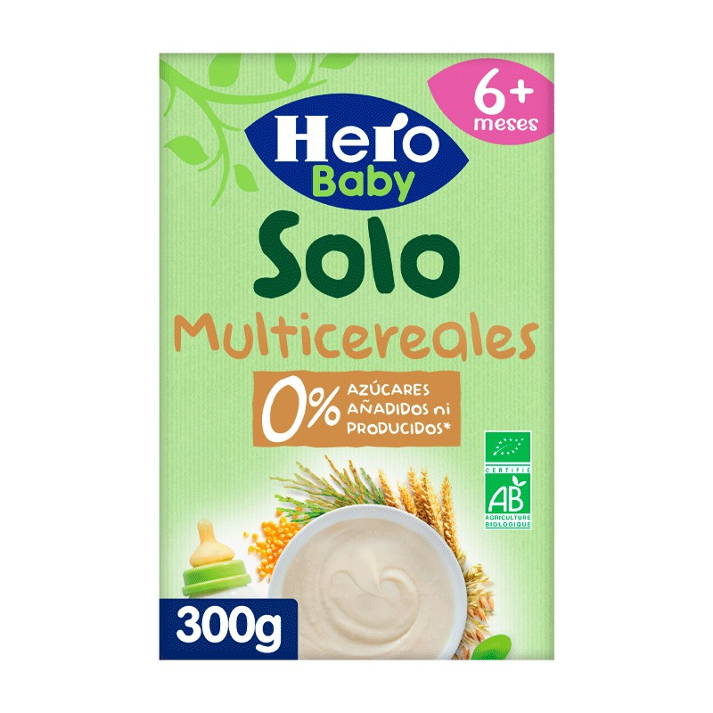 Hero Baby Solo Multicereales 300g ¡Envío 24h!
