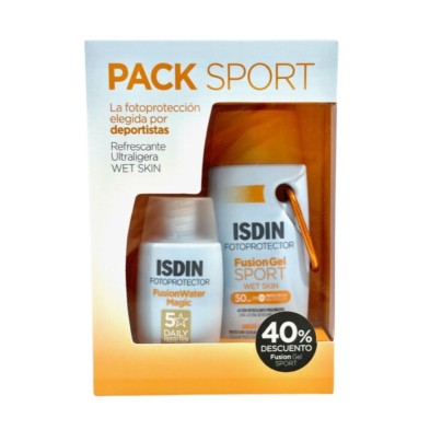Isdin Pack Sport Water Gel + Fusion Water Magic