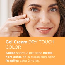 Isdin Gel Crema Dry Touch Color